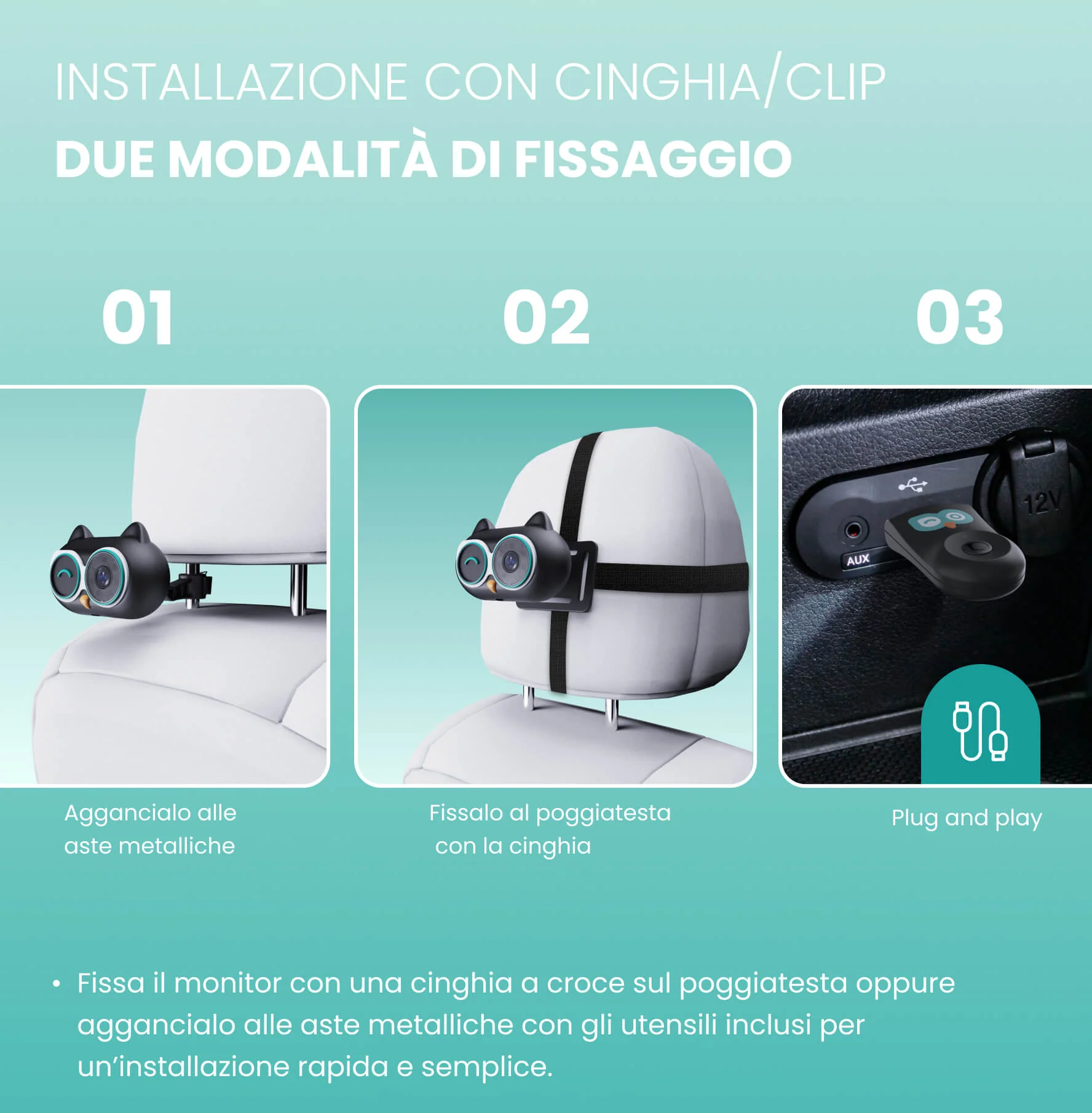 Ottocast® Cabin Care Adattatore CarPlay Wireless con Monitoraggio - Image 5