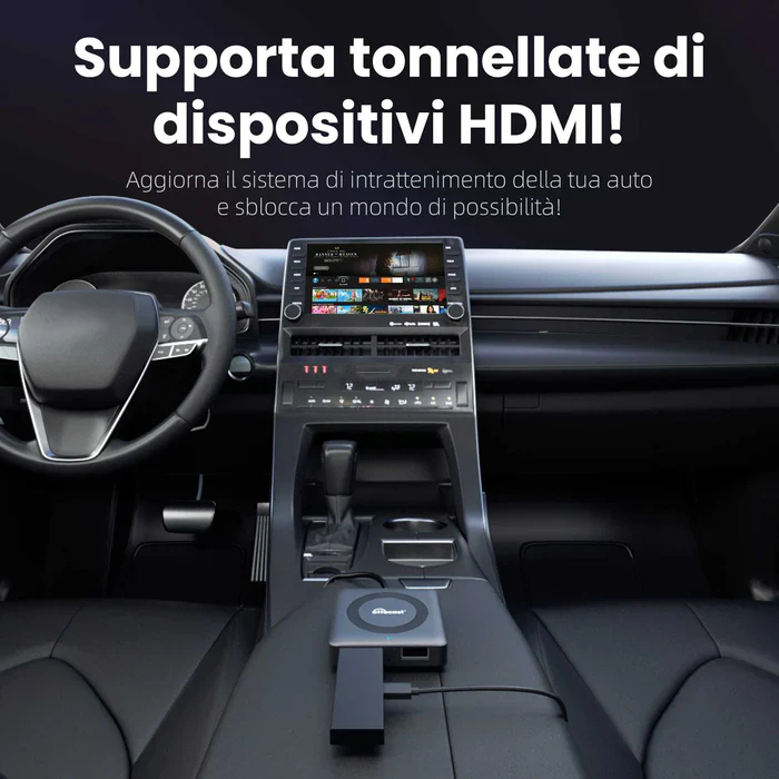 OTTOCAST® Car Tv Mate Max - Wireless CarPlay & Android Auto with HDMI Multimedia - Image 8