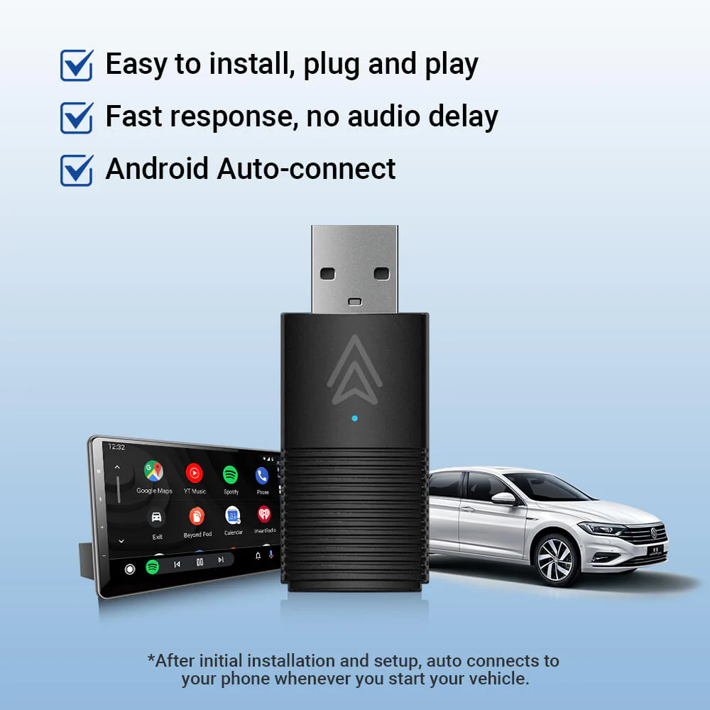 (🆕Limitare Gli Sconti)Ottocast® Mini Wireless Adattatore 2-in-1 CarPlay e Android Auto - Image 9