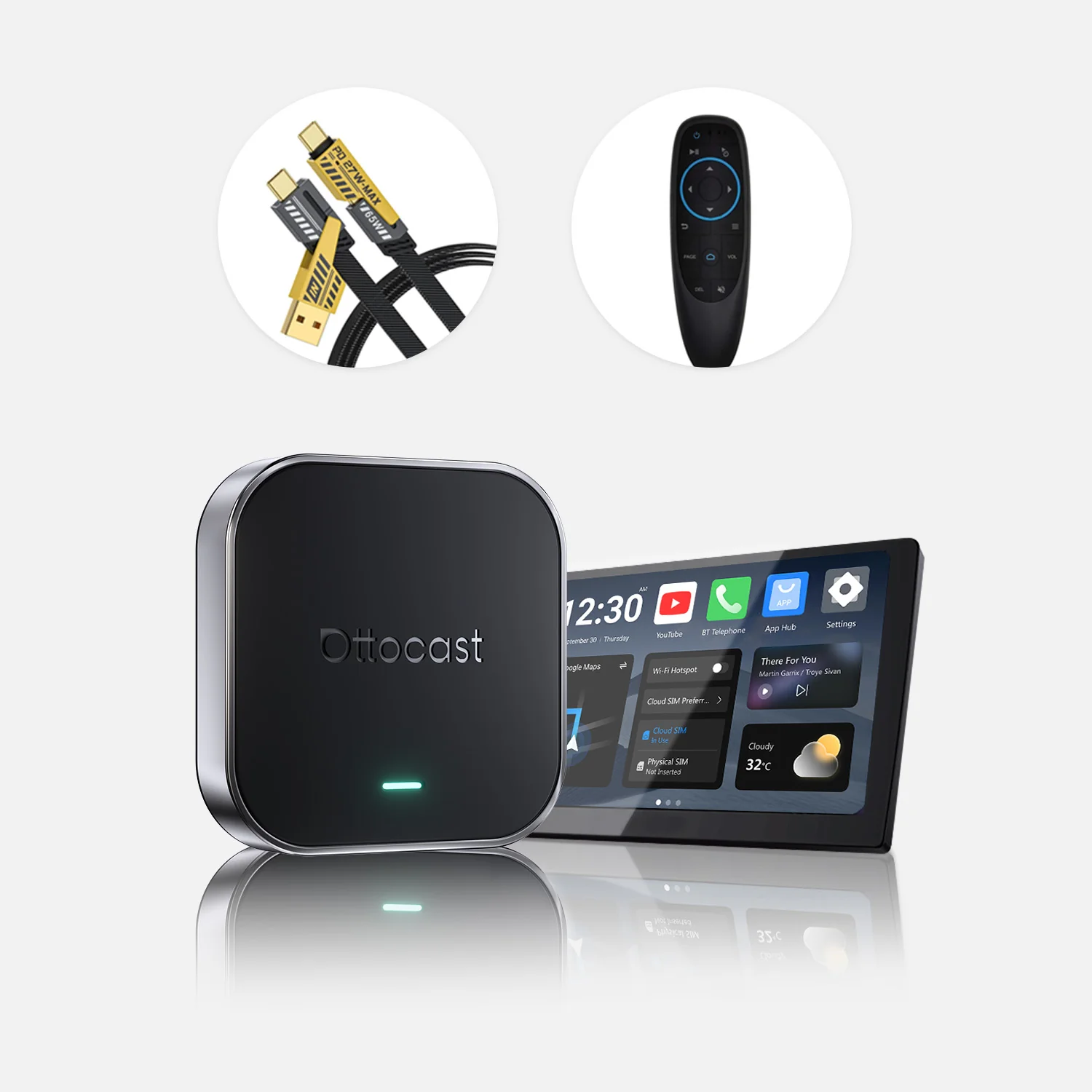 Ottocast® OttoAibox E2 CarPlay AI Box - Image 10