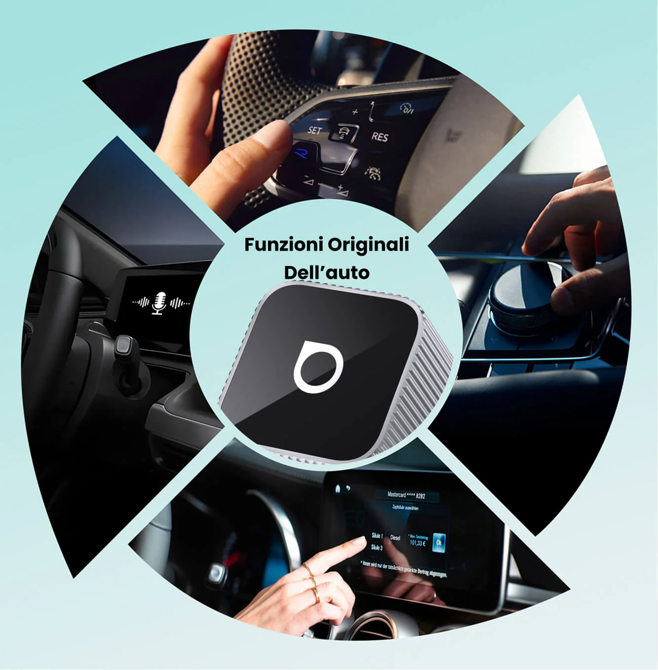 Ottocast® Mini Slim 3.0 Adattatore Wireless CarPlay e Android Auto - Image 11
