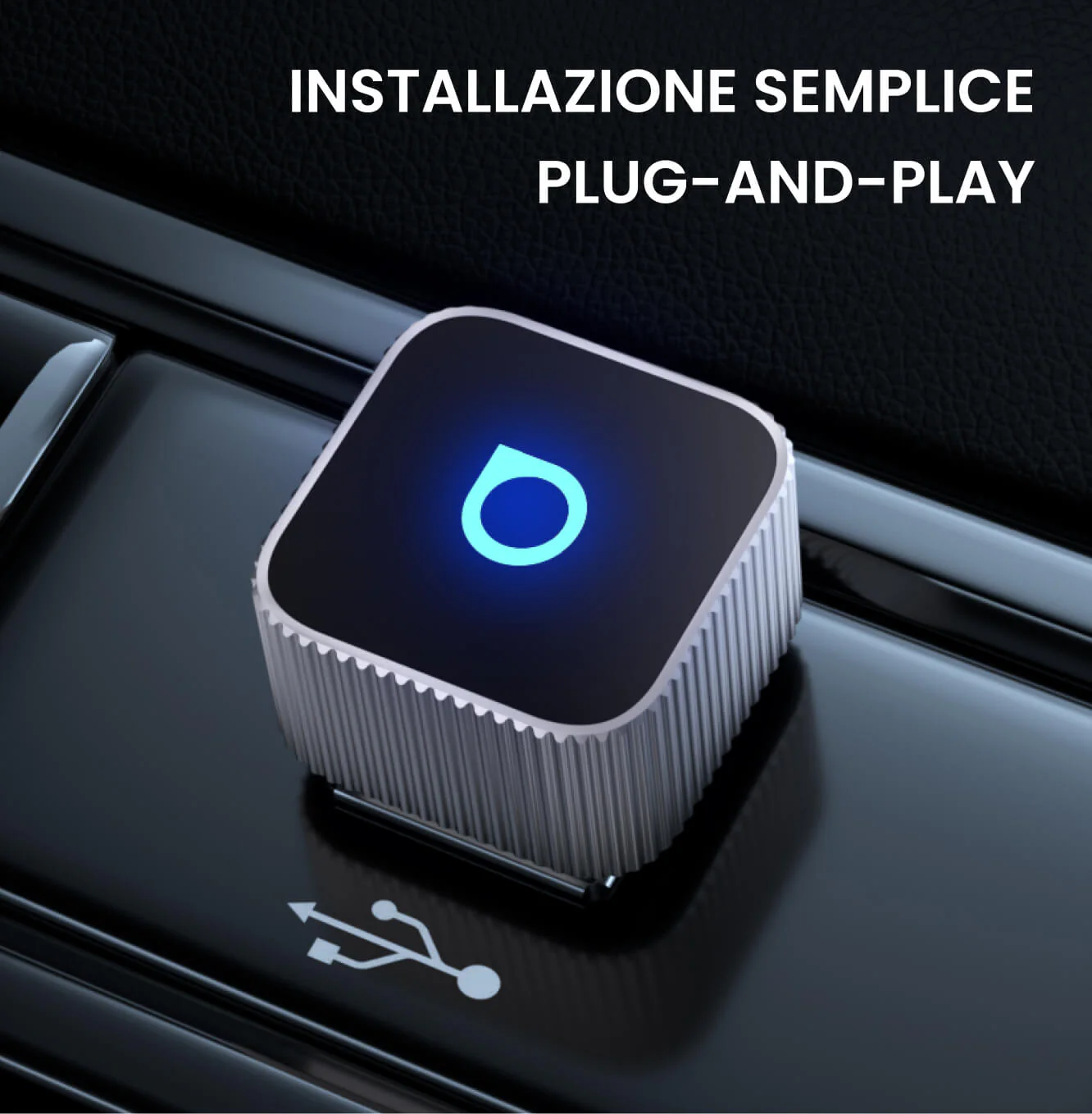 Ottocast® Mini Slim 3.0 Adattatore Wireless CarPlay e Android Auto - Image 12