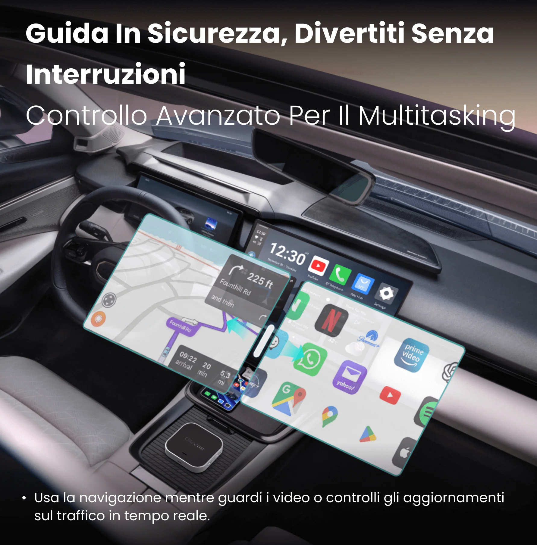 Ottocast® OttoAibox E2 CarPlay AI Box - Image 3