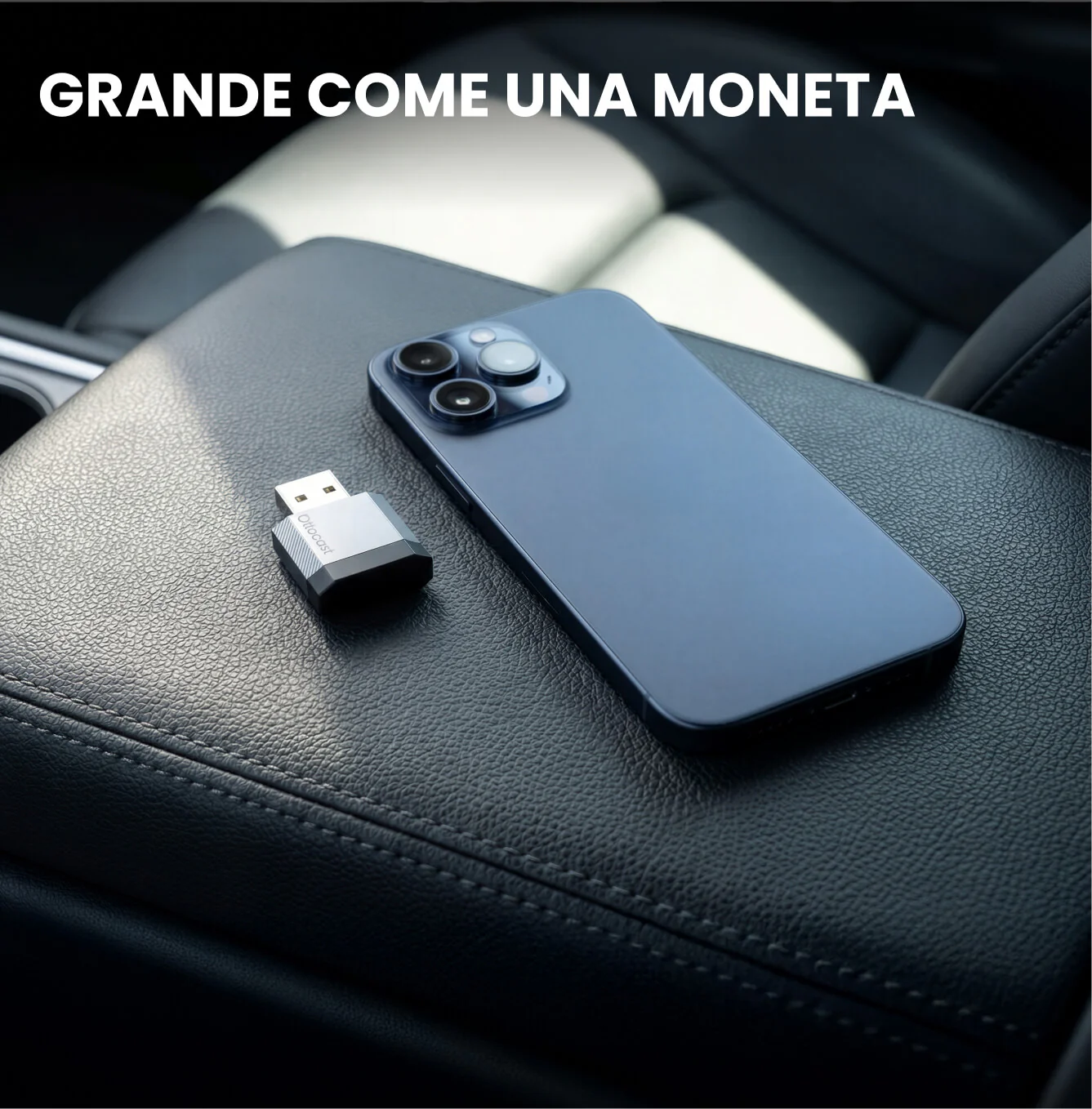 OTTOCAST®Mini NOVA – Adattatore Wireless per CarPlay e Android Auto - Image 3