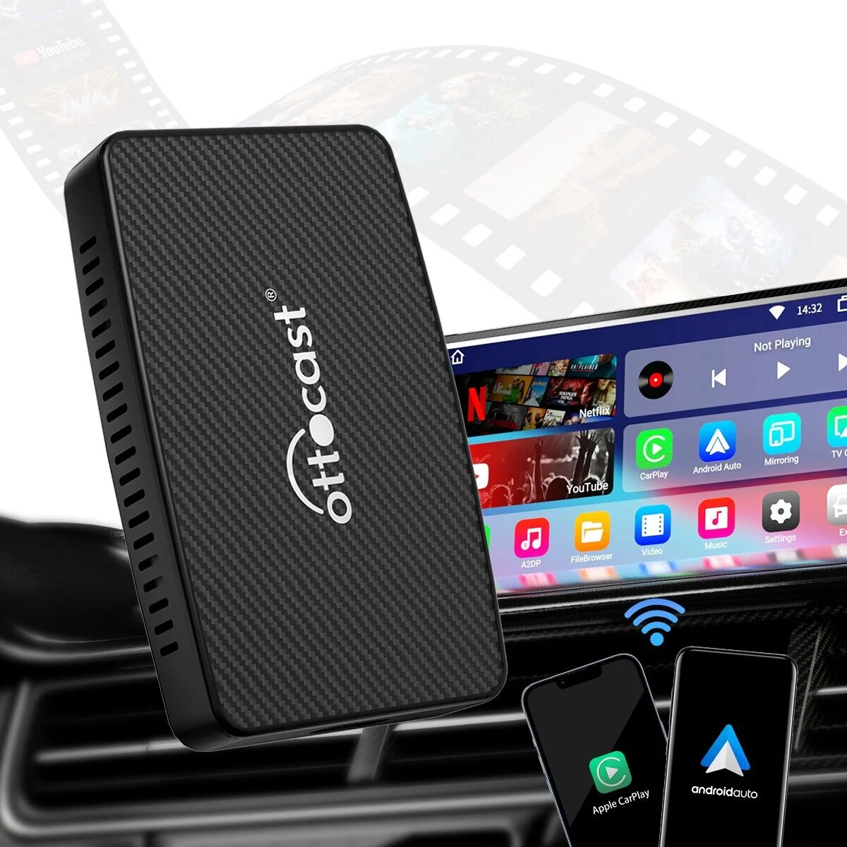 (🎁Sconto del 40% per un tempo limitato)  Play2Video Pro Adattatore 3 in 1 con YouTube e Netflix - Image 13